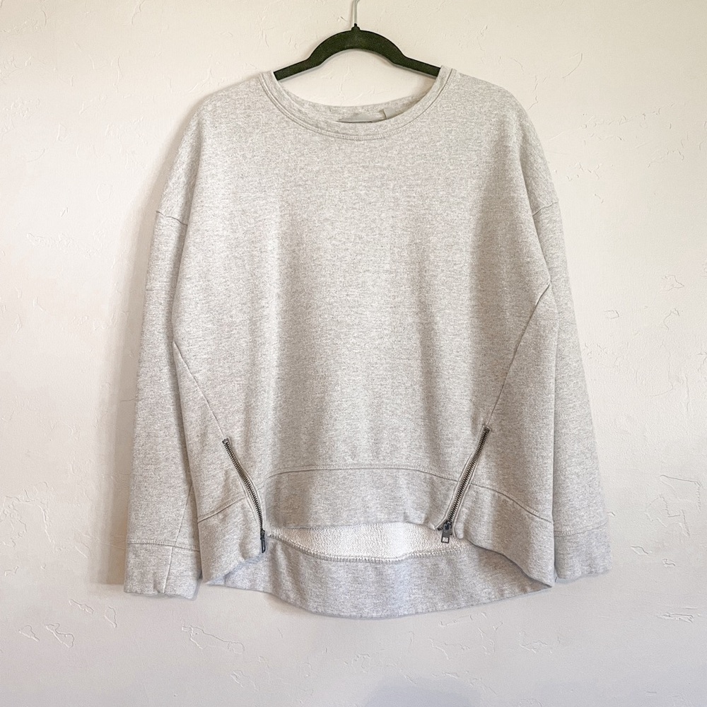 Athleta Cityscape Sweatshirt Side Zippers - Picture 2 of 7